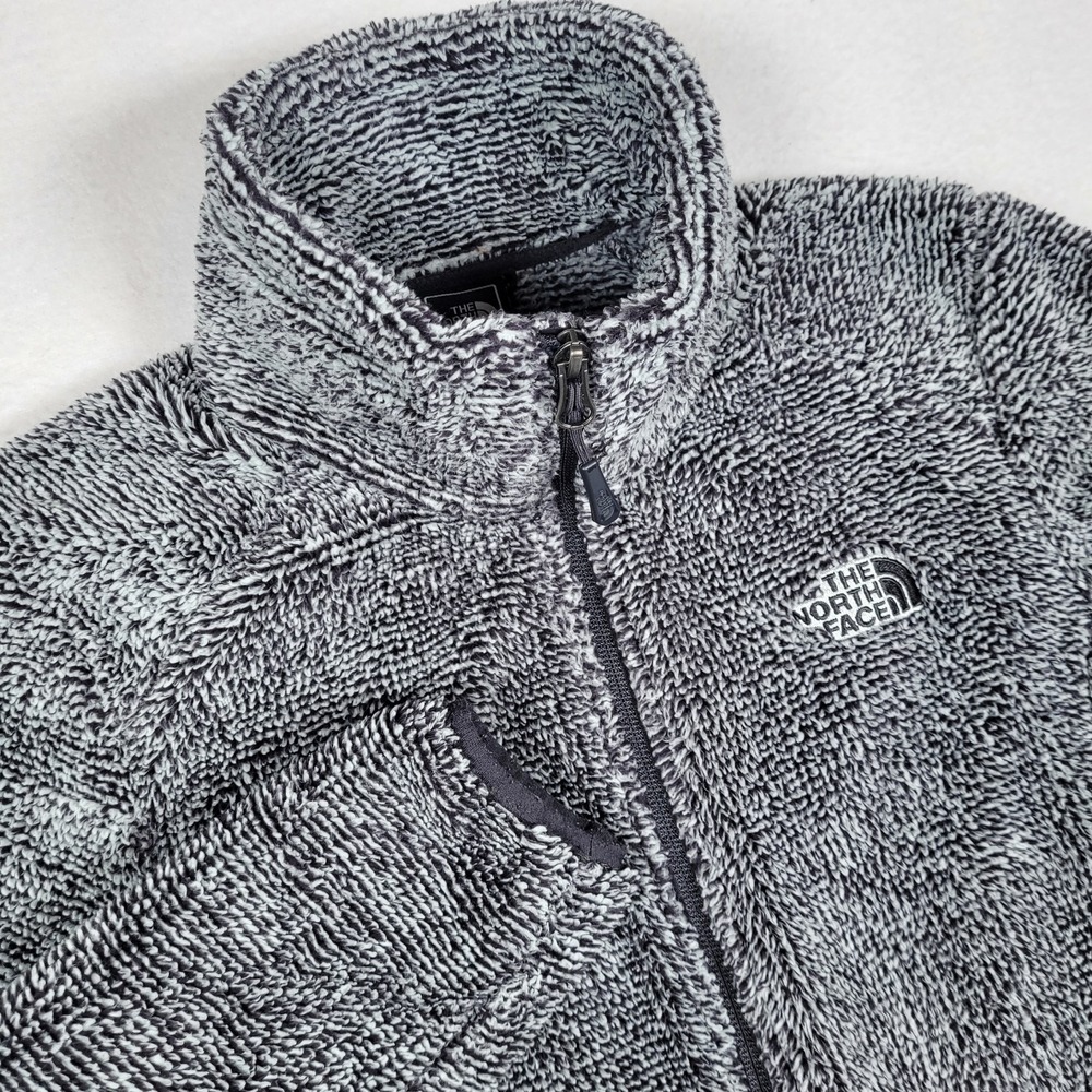 The North Face Womens Osito 2  Full Zip Gray Jacket‎ Size Small